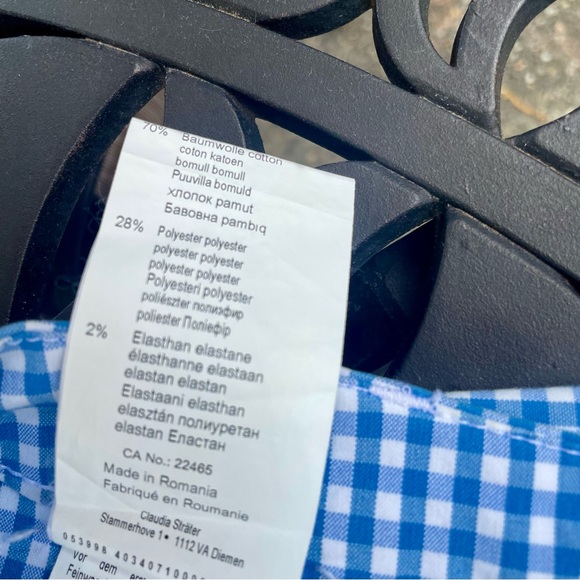 claudia strater AMSTERDAM Gingham Plaid Pants - Picture 9 of 12